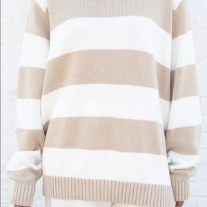 Brandy Melville Briana striped sweater NEW